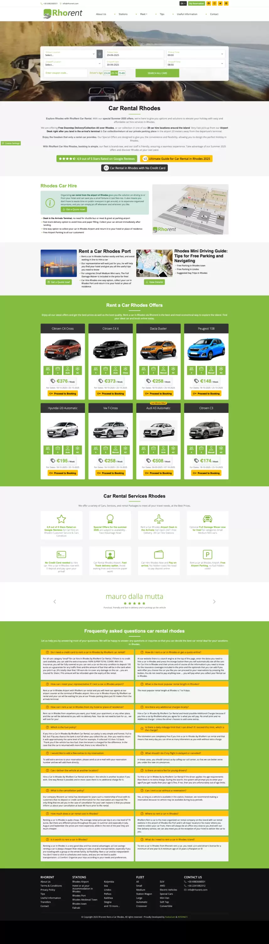 Rent a car Rhorent
