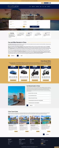 BlueLane Car & Bike Rental Chios