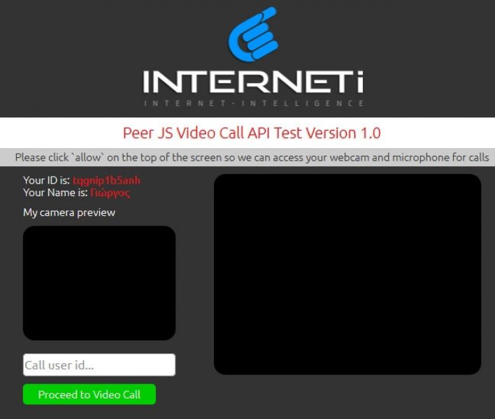Ανάλυση και ανάπτυξη ενός P2P Web Video Chat μέσω Peer JS